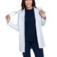 Womens Three-Pocket Water Repellent 32" Connect Lab Coat - 473 - White