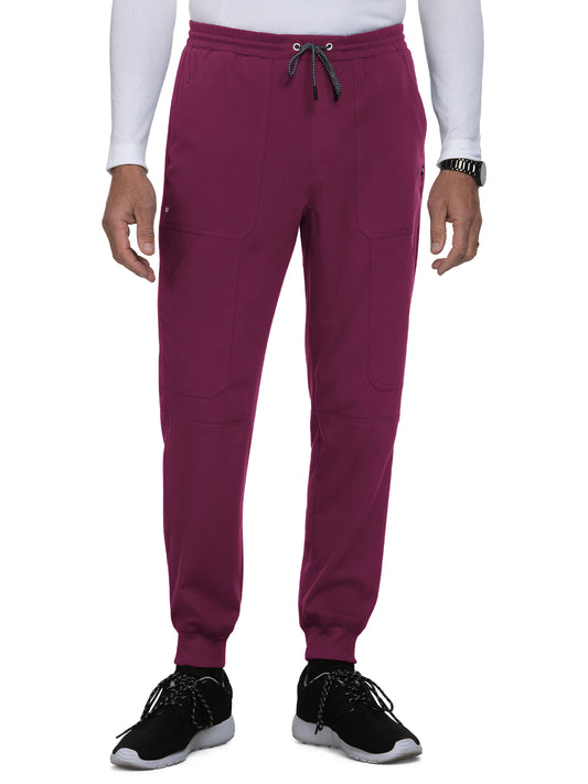 Men's Seven-Pocket Jogger Day to Night Pant - 608 - Wine