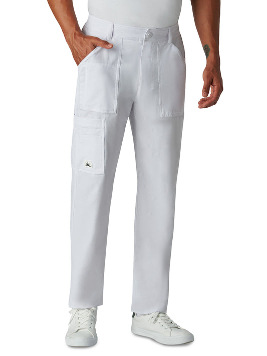 Men’s Nine-Pocket Ondra Scrub Pant - 610 - White