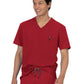 Men's One-Pocket V-Neck Tuck-In On Call Top - 671 - Ruby