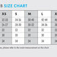 SIZECHART