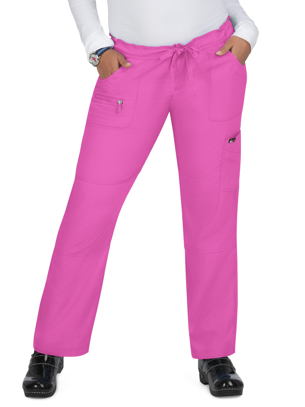 Women's Six-Pocket Stretch Peace Pant - 721 - Hibiscus Pink