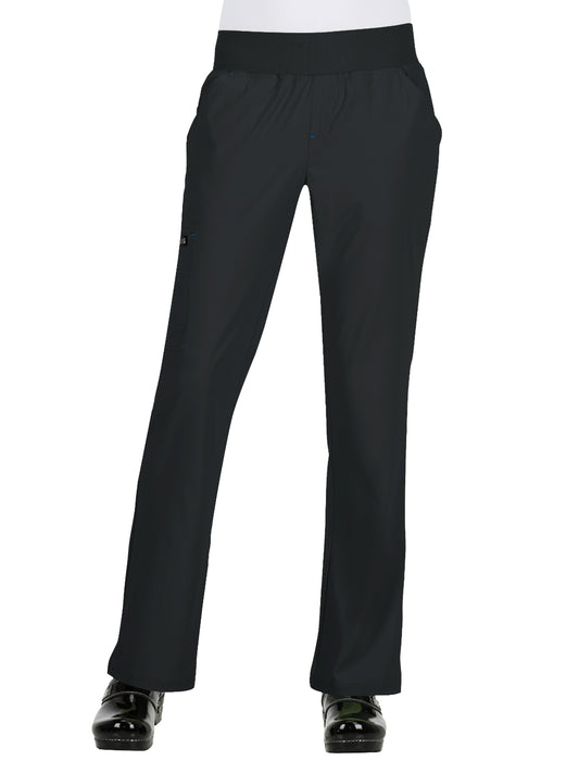 Women's Six-Pocket Yoga-Style Laurie Pant - 732 - Black
