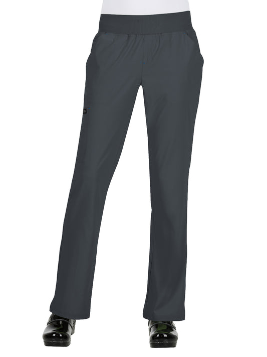 Women's Six-Pocket Yoga-Style Laurie Pant - 732 - Charcoal