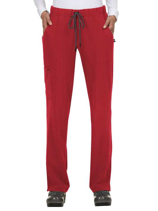 Women's Five-Pocket Cargo Everyday Hero Pant - 739 - Ruby