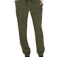 Women's Five-Pocket Stretch Jogger Gemma Pant - 741 - Olive Green