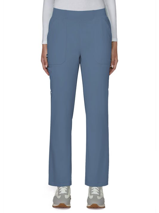 Women's Seven-Pocket Boot Cut Jump Start Pant - 775 - Bluestone