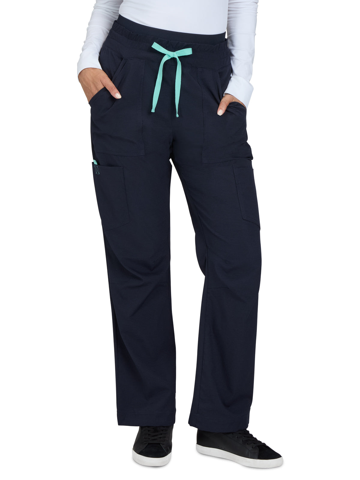 Women's Six-Pocket Wide-Leg  Freda Pant - 785 - Navy