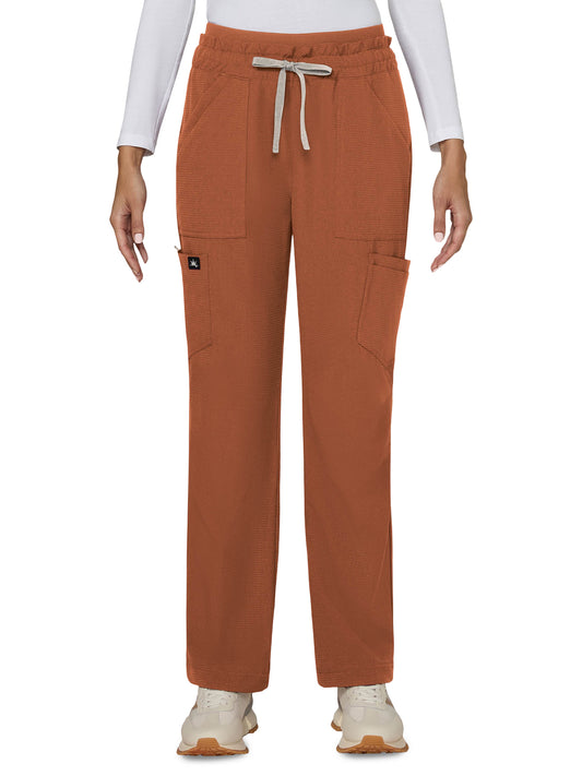 Women's Six-Pocket Wide-Leg  Freda Pant - 785 - Dark Copper