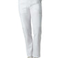 Women’s Six-Pocket Chessa Scrub Pant - 786 - White