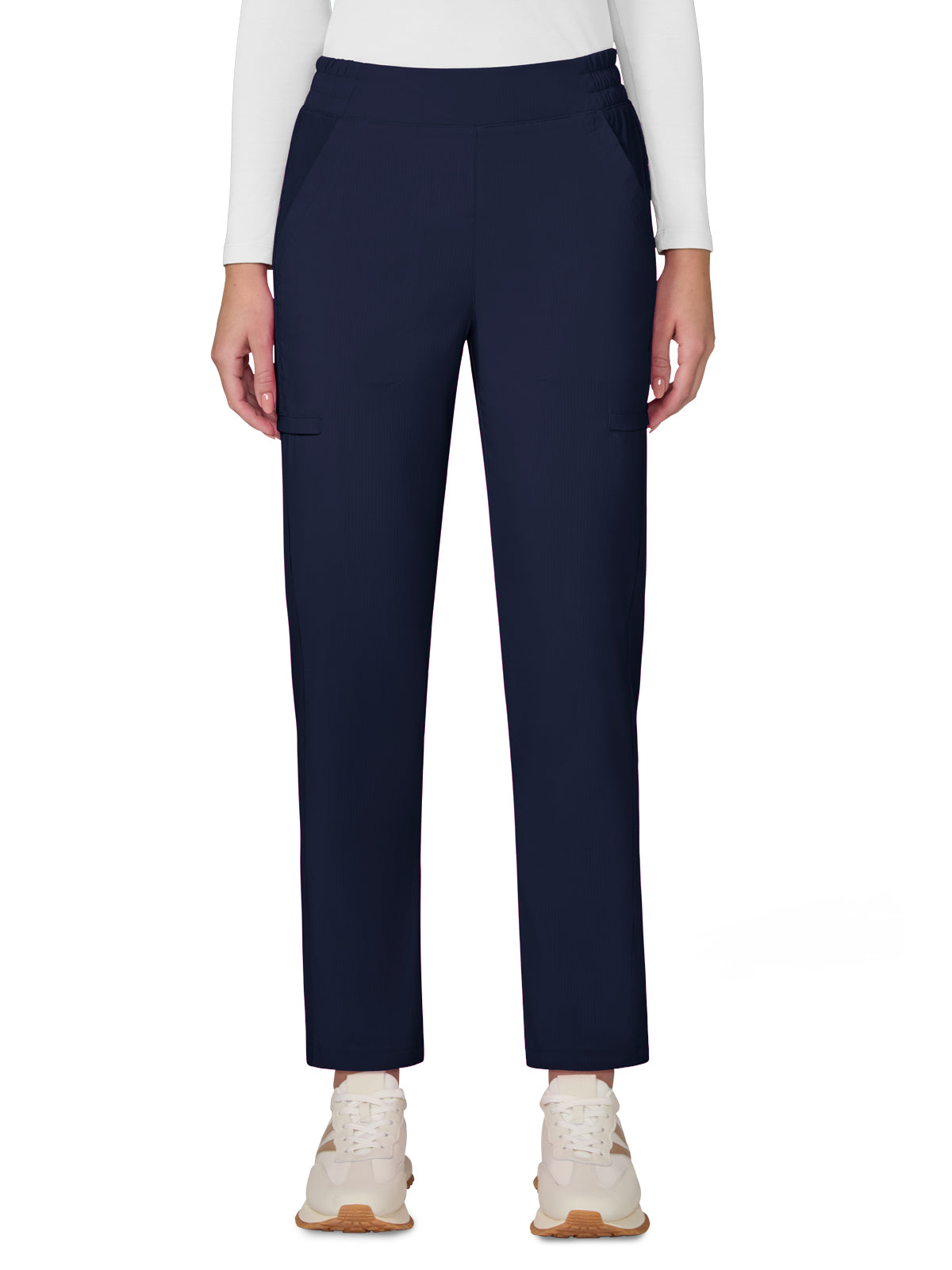 Women’s Six-Pocket Chessa Scrub Pant - 786 - Navy