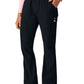 Women's Six-Pocket Bootcut Rory Scrub Pant - 788 - Black