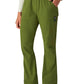 Women's Six-Pocket Bootcut Rory Scrub Pant - 788 - Martini Olive