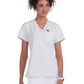 Women's Two-Pocket V-Neck Tuck-In Aura Top - C100 - White