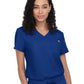 Women's Two-Pocket V-Neck Tuck-In Aura Top - C100 - Galaxy