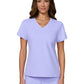 Women's Two-Pocket V-Neck Tuck-In Aura Top - C100 - Digital Lavender