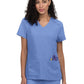 Women's Three-Pocket V-Neck Cardi Top - C101 - True Ceil