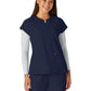 Women's Two-Pocket Split Neckline Reese Scrub Top - C102 - Navy