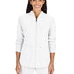 Women's Two-Pocket Zipper-Front Geneses Jacket - C400 - White