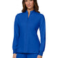 Women's Two-Pocket Zipper-Front Geneses Jacket - C400 - Royal Blue