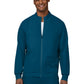 Men's Three-Pocket Zipper-Front Alpha Jacket - C401 - Caribbean Blue