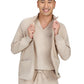 Men's Three-Pocket Zipper-Front Alpha Jacket - C401 - Khaki