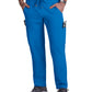 Men's Six-Pocket Drawstring Elastic Waist Neuro Pant - C601 - Royal Blue