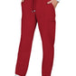 Men's Six-Pocket Drawstring Elastic Waist Neuro Pant - C601 - Ruby