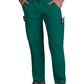 Men's Six-Pocket Drawstring Elastic Waist Neuro Pant - C601 - Hunter