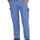 Men's Six-Pocket Drawstring Elastic Waist Neuro Pant - C601 - True Ceil