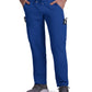 Men's Six-Pocket Drawstring Elastic Waist Neuro Pant - C601 - Galaxy