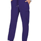 Men's Six-Pocket Drawstring Elastic Waist Neuro Pant - C601 - Grape