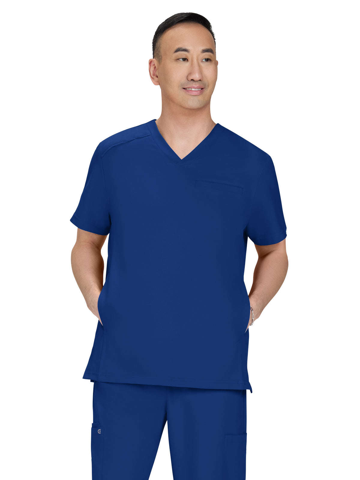 Men's Three-Pocket Stasis Scrub Top - C652 - Galaxy
