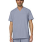 Men's Three-Pocket Stasis Scrub Top - C652 - Platinum Grey