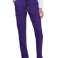 Women's Seven-Pocket Drawstring Elastic Waist Atria Pant - C701 - Grape