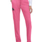 Women's Seven-Pocket Drawstring Elastic Waist Atria Pant - C701 - Carnation