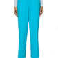 Women's Eight-Pocket Wide-Leg Saylor Scrub Pant - C702 - Electric Blue