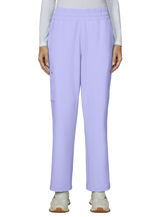 Women's Eight-Pocket Wide-Leg Saylor Scrub Pant - C702 - Digital Lavender