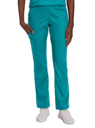 Women's Five-Pocket Straight Leg Cargo Pant - 2042 - Teal