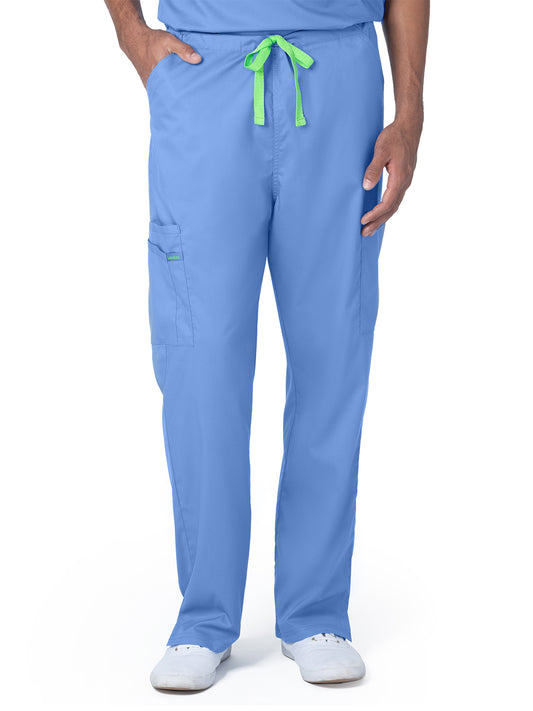 Unisex Six-Pocket Straight Leg Cargo Pant - 2104 - Ceil