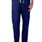 Unisex Six-Pocket Straight Leg Cargo Pant - 2104 - True Navy