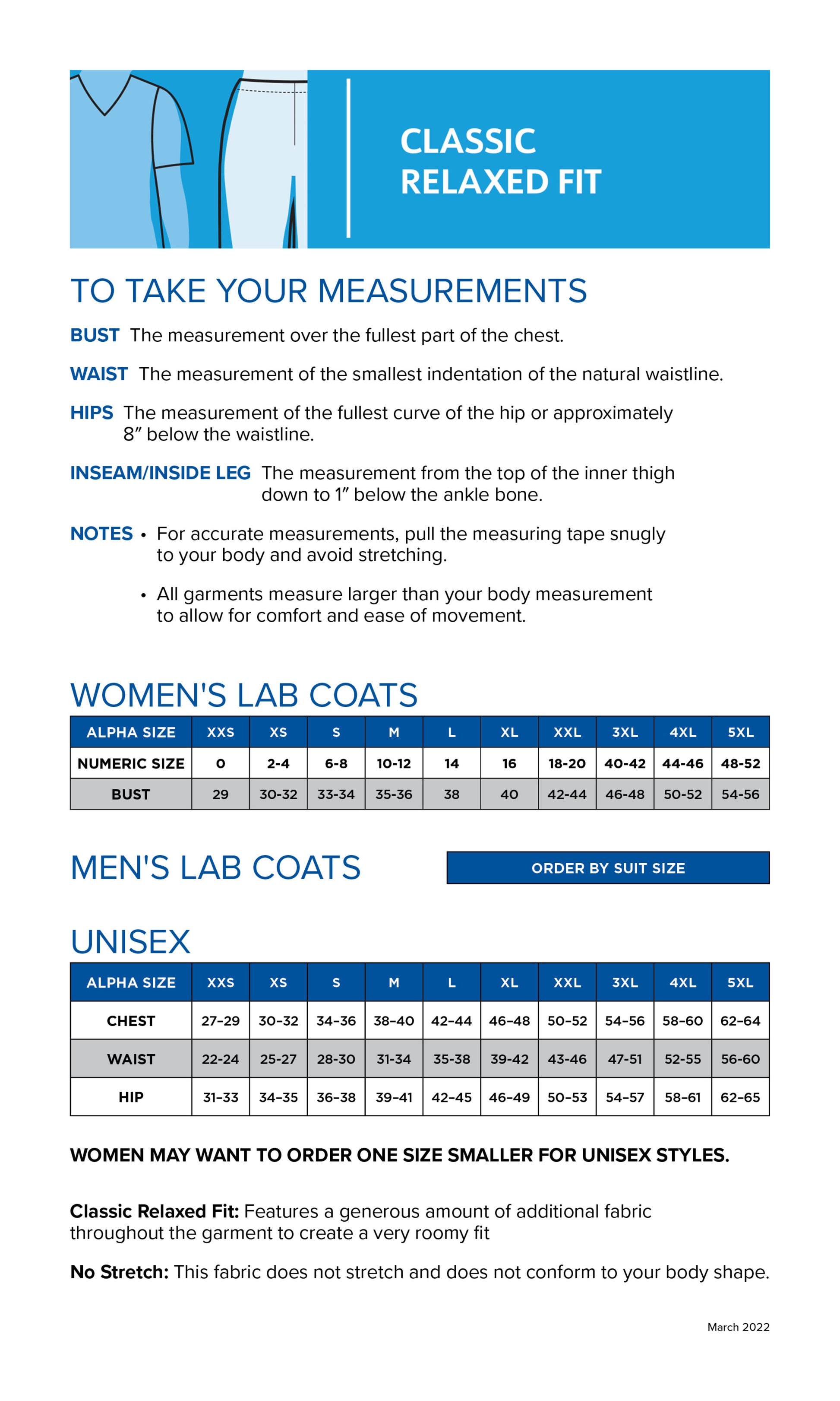 SIZECHART