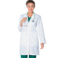Women's Five-Pocket 36.5" Full-Length Tablet Lab Coat - 3165 - White
