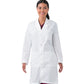 Unisex Three-Pocket 39" Full-Length Lab Coat - 3187 - White