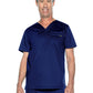 Unisex Two-Pocket Tuckable V-Neck Top - 4259 - True Navy