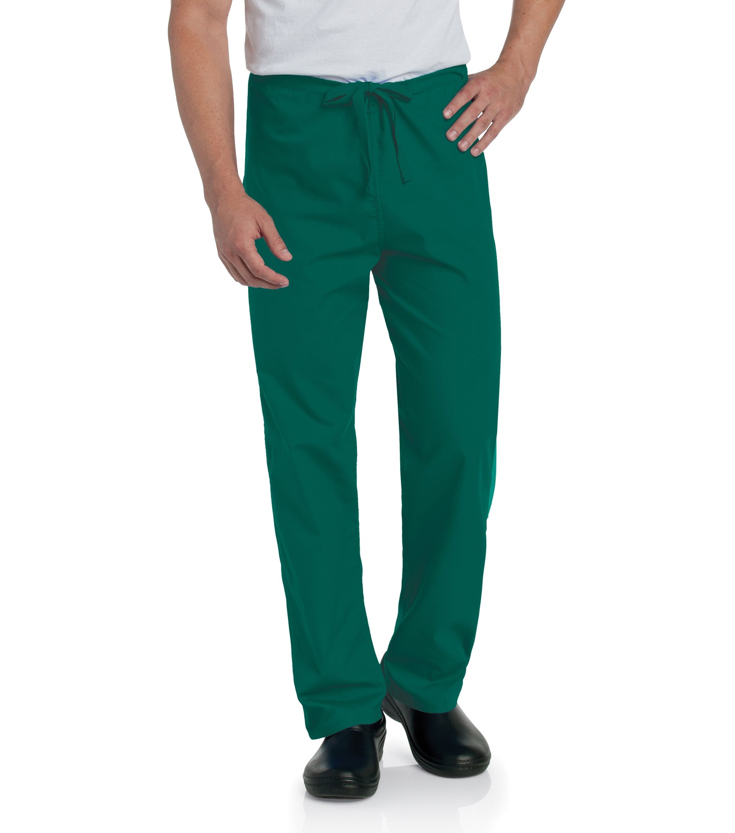 Unisex One-Pocket Reversible High-Rise Waist Pant - 7602 - Hunter Green