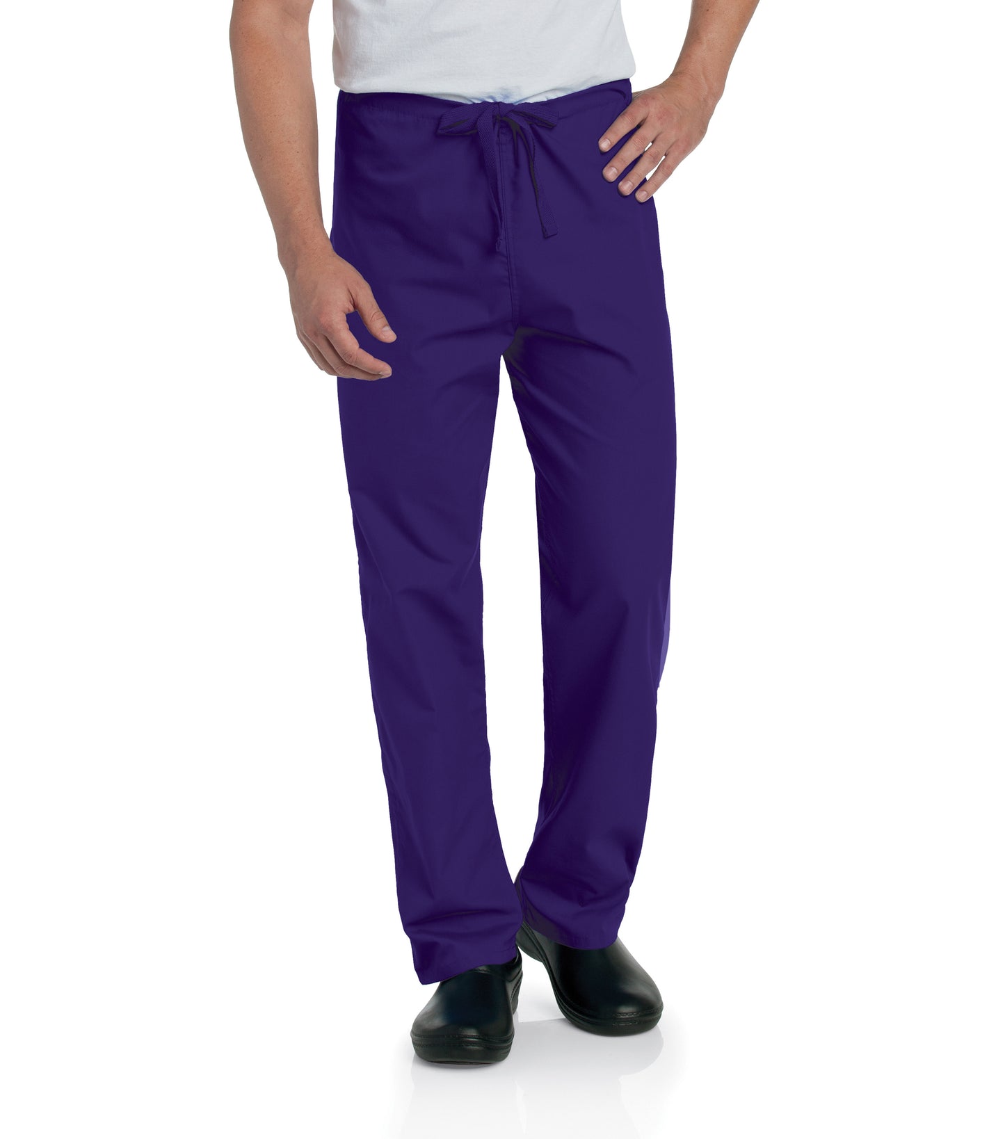Unisex One-Pocket Reversible High-Rise Waist Pant - 7602 - Grape