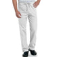 Unisex One-Pocket Reversible High-Rise Waist Pant - 7602 - White