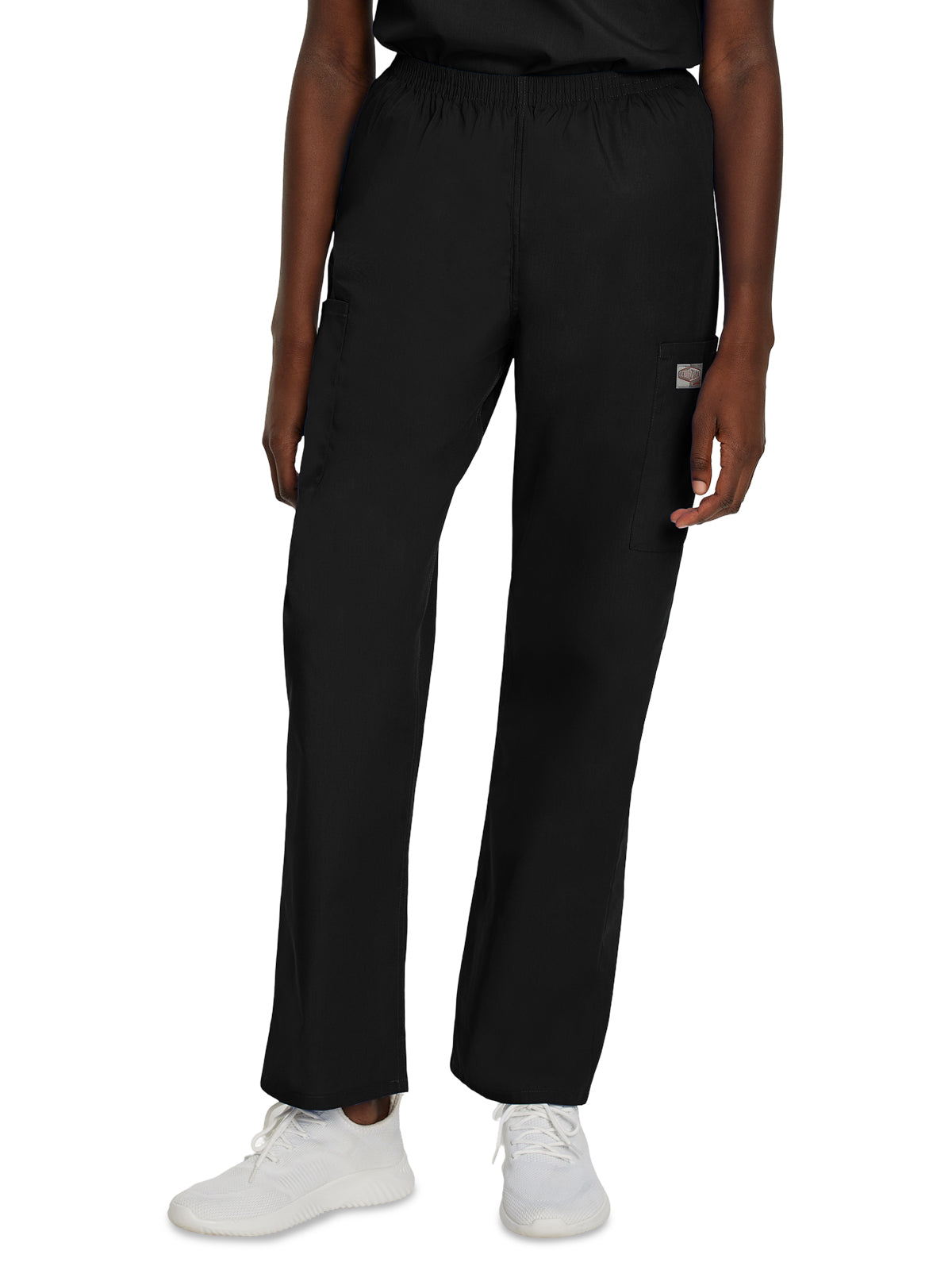 Women's Three-Pocket High-Rise Triple-Elastic Waist Pant - 83221 - Black
