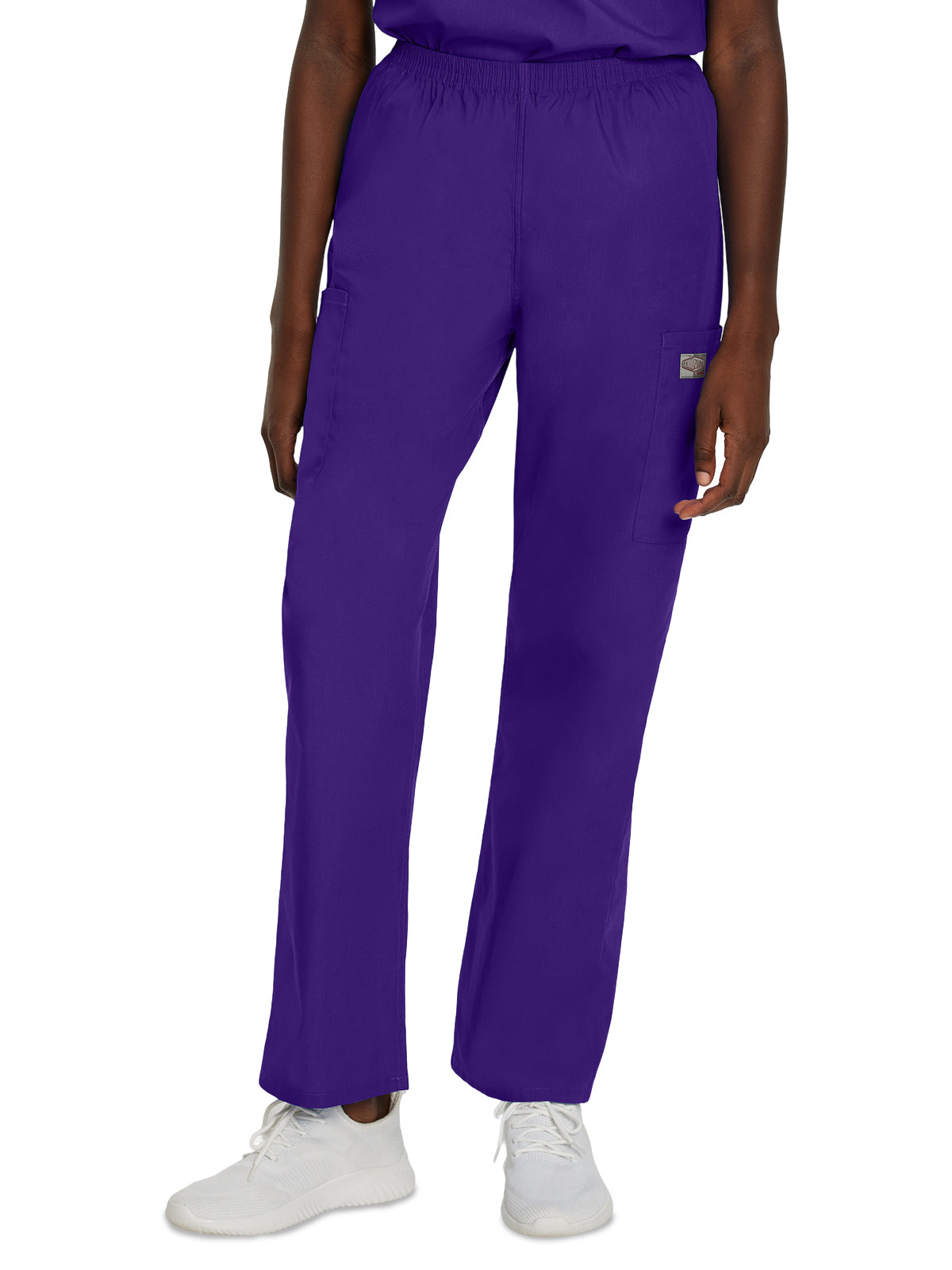 Women's Three-Pocket High-Rise Triple-Elastic Waist Pant - 83221 - Grape